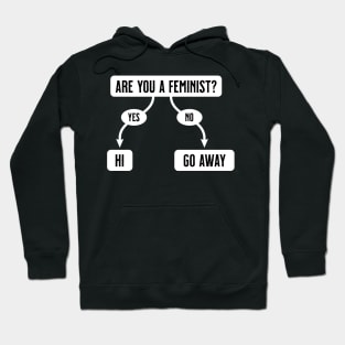 Are You A Feminist? Flowchart Hoodie